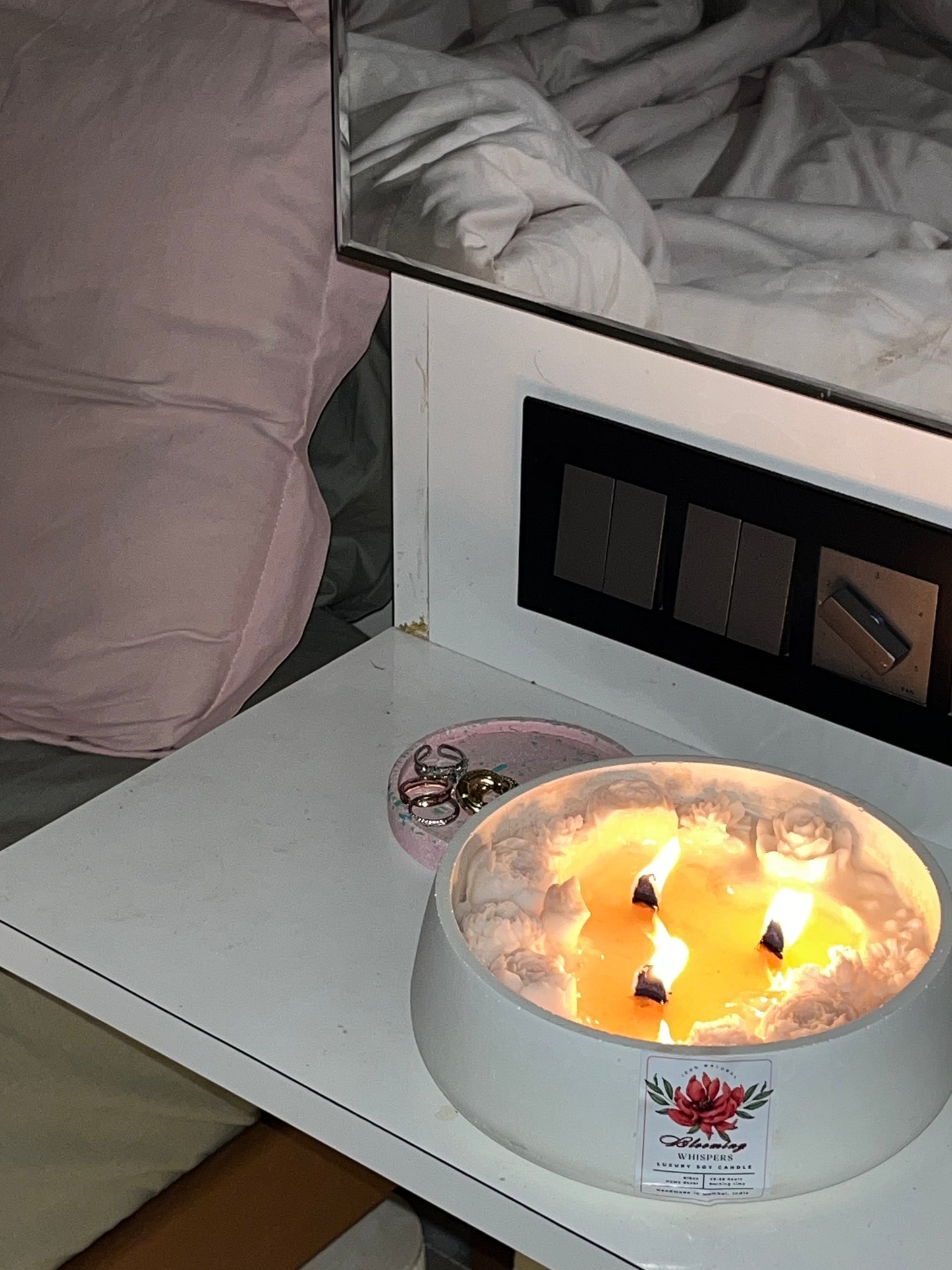 Blooming Whispers Candle